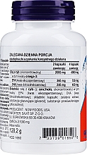 Kapsułki Omega-3 1000 mg - Now Foods Omega-3 Molecularly Distilled 180 EPA/120 DHA — Zdjęcie N4