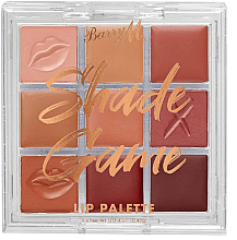 Paleta do makijażu ust - Barry M Shade Game Lip Palette — Zdjęcie N1