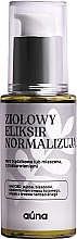 Kup PRZECENA! Ziołowy eliksir normalizujący do twarzy z olejem konopnym - Auna Herbal Normalizing Elixir With CBD Oil *