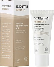 Kup Przeciwstarzeniowy krem regenerujący do twarzy - SesDerma Laboratories Retises 0.50% Antiwrinkle Regenerative Cream Forte