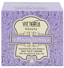 Kup Regenerujący przeciwzmarszczkowy krem do twarzy na dzień z olejami arganowym i makadamia - Victoria Beauty Regenerating Anti-Wrinkle Day Face Cream
