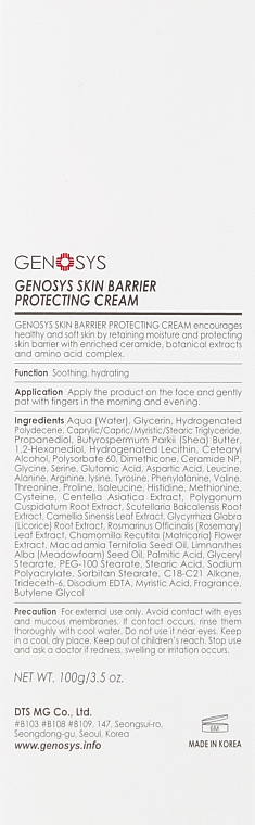 Krem do skóry wrażliwej - Genosys Skin Barrier Protecting Cream — Zdjęcie N3