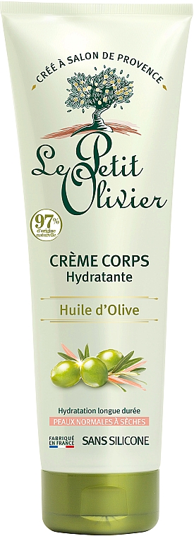 Ultraodżywczy krem do ciała Oliwa z oliwek - Le Petit Olivier Ultra nourishing body cream with Olive oil