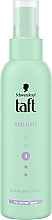 Spray do stylizacji włosów suszarką - Taft Volume — Zdjęcie N1
