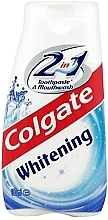 Pasta do zębów 2 w 1 - Colgate Whitening 2 In 1 Toothpaste & Mouthwash — Zdjęcie N1