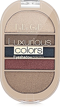 Cień do powiek - DoDo Girl Luxurious Colors Eyeshadow Palette — Zdjęcie N2