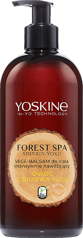 Intensywnie nawilżający balsam do ciała Owoc z drzewa yuzu - Yoskine Forest Spa — Zdjęcie N1