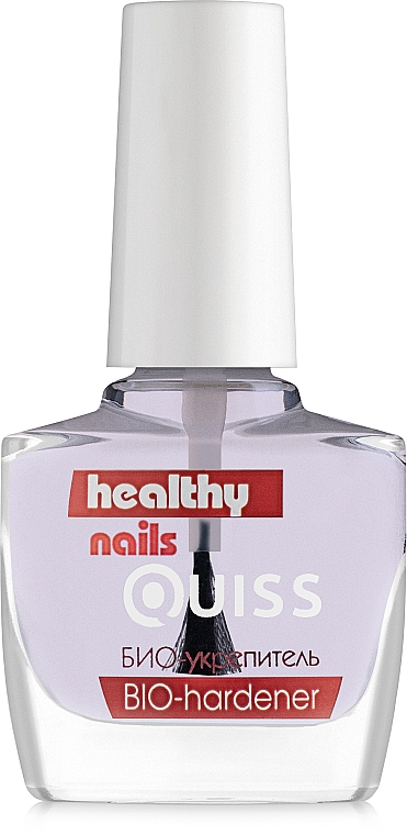 Bio-utwardzacz do paznokci - Quiss Healthy Nails №18 Bio Hardener — Zdjęcie N1