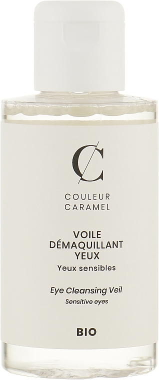 Płyn do demakijażu oczu - Couleur Caramel Eye Cleansing Veil Bio — Zdjęcie N1