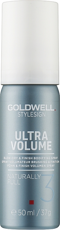Spray dodający włosom objętości do suszenia blow dry - Goldwell Style Sign Ultra Volume Naturally Full — Zdjęcie N3