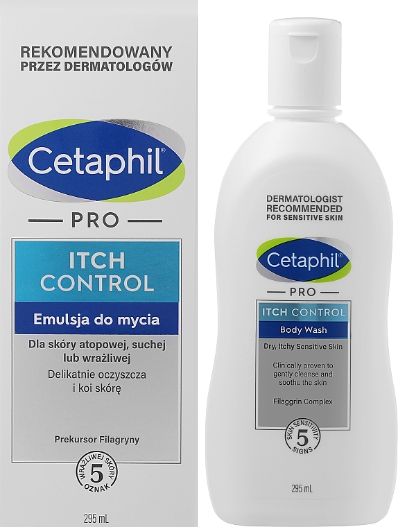 Emulsja do mycia dla niemowląt i dzieci - Cetaphil PRO Itch Control Body Wash — Zdjęcie N2