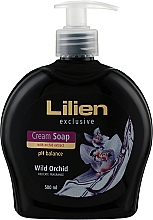 Kup Kremowe mydło w płynie Dzika orchidea - Lilien Wild Orchid Cream Soap