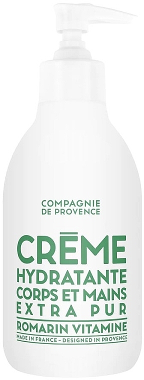 Nawilżający balsam do rąk i ciała - Compagnie De Provence Romarin Vitamine Extra Pur Hand and Body Lotion — Zdjęcie N1