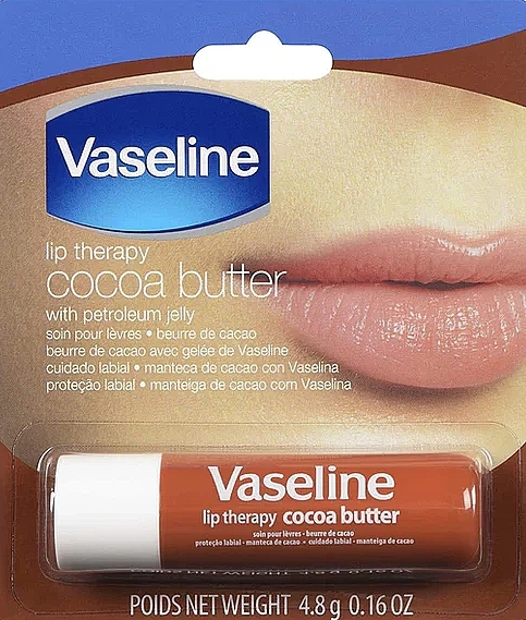 Pomadka do ust - Vaseline Lip Therapy Cocoa Butter — Zdjęcie N1