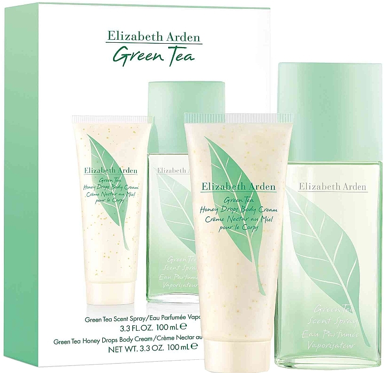 Elizabeth Arden Green Tea - Zestaw (edp/100ml + b/cream/100ml) — Zdjęcie N1