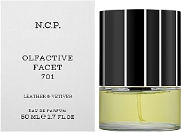 N.C.P. Olfactives Original Edition 701 Leather & Vetiver - Woda perfumowana  — Zdjęcie N2