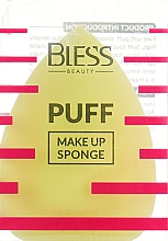 Gąbka do makijażu, żółta - Bless Beauty PUFF Make Up Sponge — Zdjęcie N2