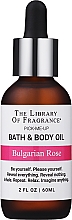 Kup Demeter Fragrance The Library of Fragrance Bulgarian Rose Bath & Body Oil - Olejek do kąpieli i masażu
