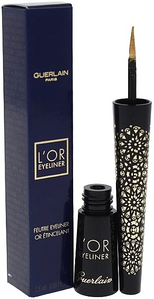 Eyeliner w płynie - Guerlain Eyeliner L'Or Sparkling Gold — Zdjęcie N2