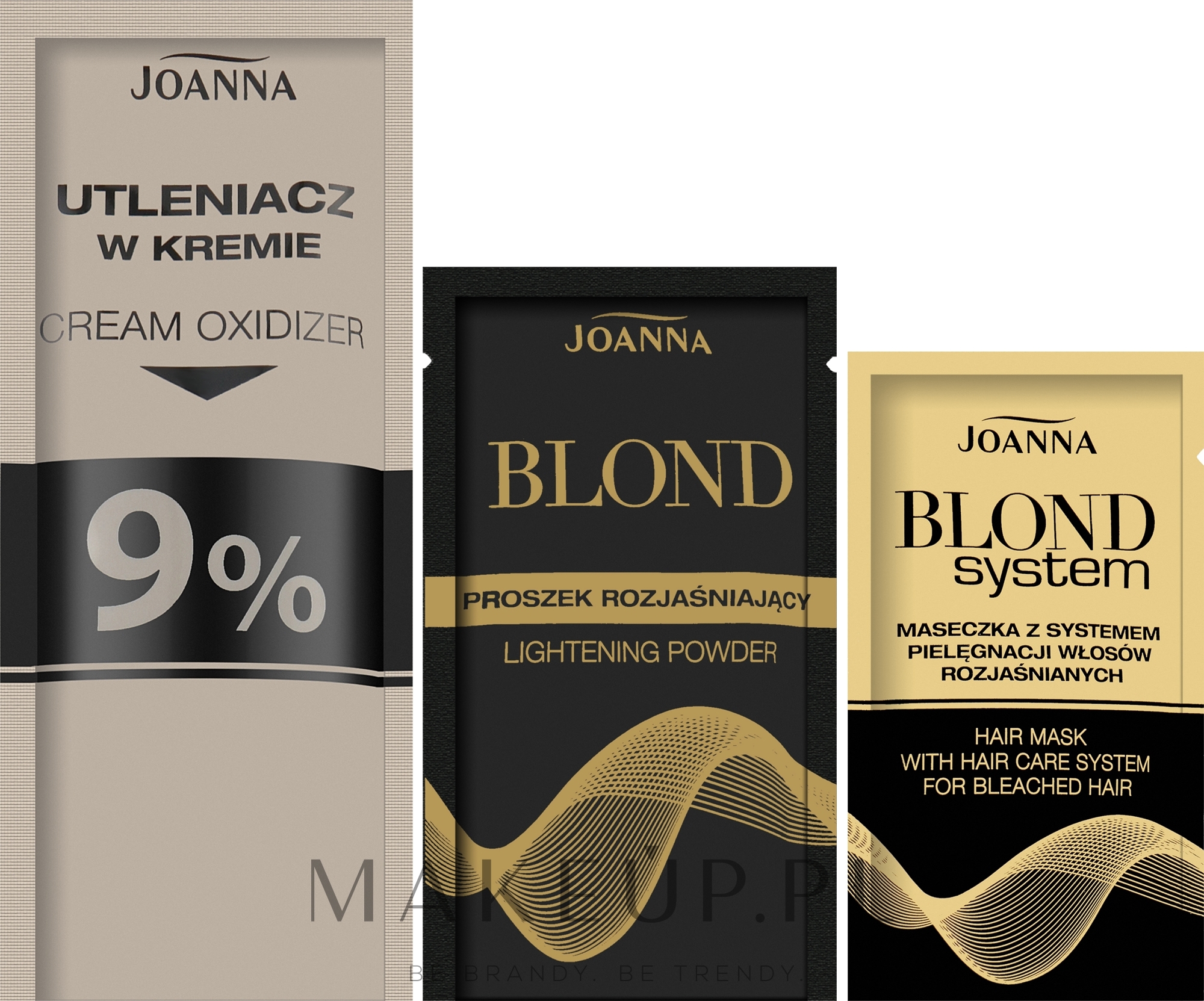 Rozjaśniacz do włosów - Joanna Multi Blond Platinum 9 Tones — Zdjęcie 95 g