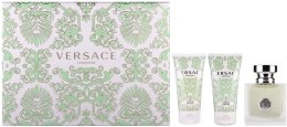 Kup Versace Versense - Zestaw w pastelowym opakowaniu (edt 50 ml + b/lot 50 ml + sh/gel 50 ml)