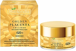 Kup Napinająco-odbudowujący krem przeciwzmarszczkowy do twarzy 60+ - Bielenda Golden Placenta Collagen Reconstructor