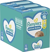 Pieluchy Active Baby 5 (11-16 kg), 38 szt. - Pampers — Zdjęcie N10