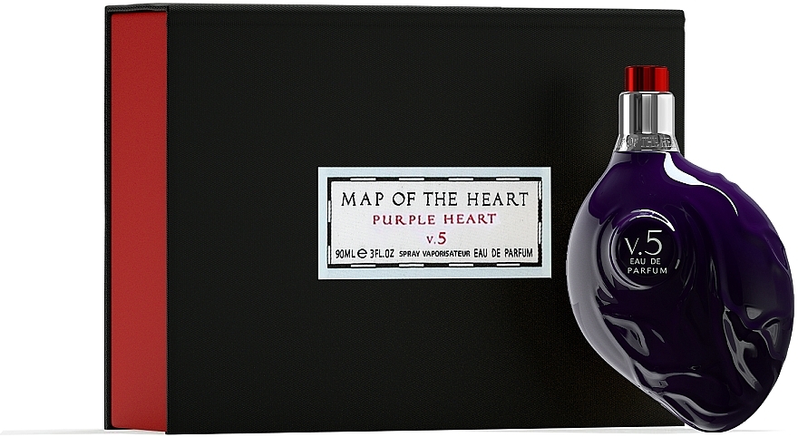 Map Of The Heart Purple Heart - Woda perfumowana — Zdjęcie N2
