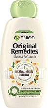 Szampon do włosów Mleko migdałowe - Garnier Original Remedies Almond Milk Shampoo — Zdjęcie N1