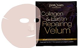 Regenerująca maska do twarzy w płachcie - Postquam Facial Collagen & Elastin Repairing Velum Face Mask — Zdjęcie N1