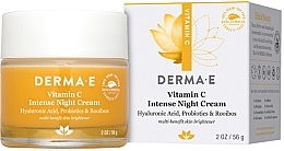 PRZECENA! Intensywny krem na noc z witaminą C - Derma E Vitamin C Intense Night Cream * — Zdjęcie N2