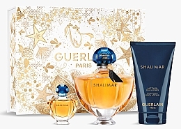 Guerlain Shalimar - Zestaw (edp/50ml + edp/5ml + b/lot/75ml) — Zdjęcie N1