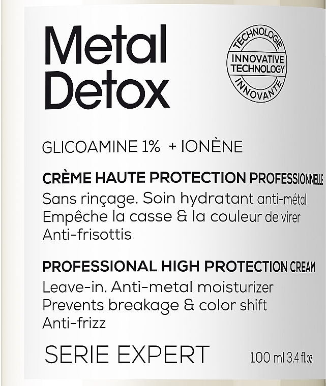 Ochronny krem ​​do włosów - L'Oreal Professionnel Metal Detox Professional High Protection Cream — Zdjęcie N2