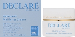 Matujący krem do twarzy - Declare Matifying Hydro Cream — Zdjęcie N2