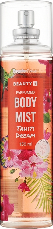Mgiełka do ciała Tahiti Dream - Bradoline Beauty 4 Body Mist — Zdjęcie N1