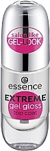 Top coat do paznokci - Essence Extreme Gel Gloss Top Coat — Zdjęcie N1