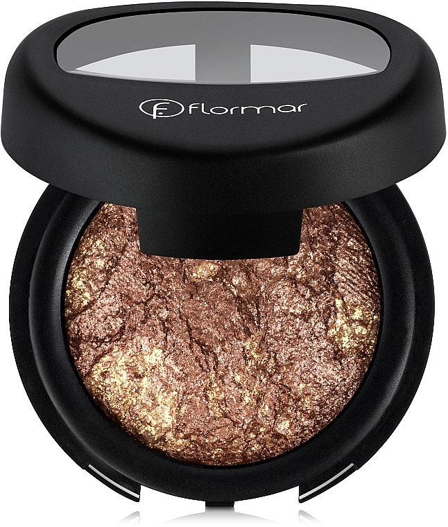 Wypiekany cień do powiek - Flormar Diamonds Baked Eyeshadow — Zdjęcie N1