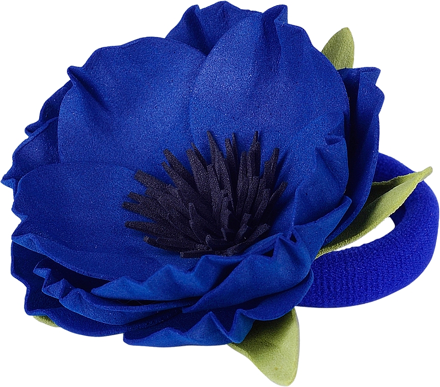 Gumka do włosów Blue Anemone, niebieska, KSEPR096 - Katya Snezhkova — Zdjęcie N2