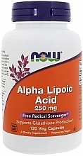 Kup Kwas alfa-liponowy w kapsułkach, 250 mg - Now Foods Alpha Lipoic Acid