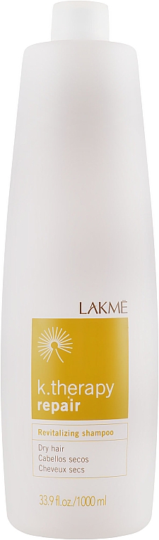 Rewitalizujący szampon do włosów suchych i bardzo suchych - Lakmé K.Therapy Repair Shampoo — Zdjęcie N3