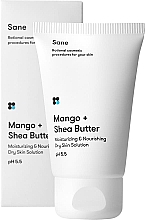 Kup Krem do cery suchej z mango + masło shea - Sane Face Cream