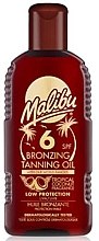 Brązujący olejek do opalania SPF 6 - Malibu Bronzing Tanning Oil — Zdjęcie N1