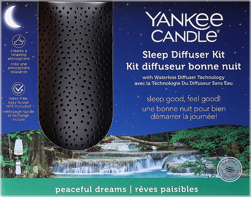 Dyfuzor zapachowy - Yankee Candle Sleep Diffuser Peaceful Dreams — Zdjęcie N1