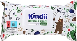 Kup Nawilżane chusteczki dla dzieci i niemowląt - Kindii Natural Balance Cleanic