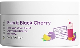 Kup Masło do ciała o zapachu śliwki i czarnej wiśni - Nacomi Plum And Black Cherry Body Butter 