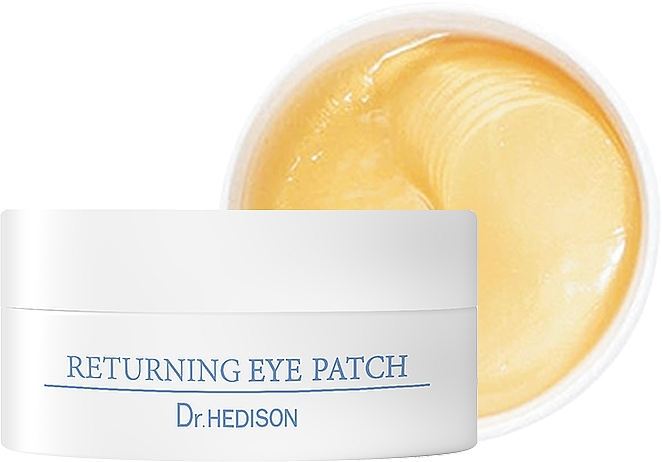 Hydrożelowe płatki z peptydami na okolice oczu - Dr.Hedison Premium Skin Care Returning Eye Patch