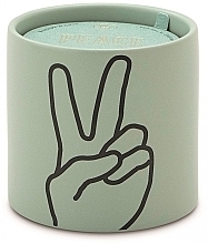 Świeca zapachowa - Paddywax Impressions Ceramic Candle Peace Mint Lavender & Thyme — Zdjęcie N1