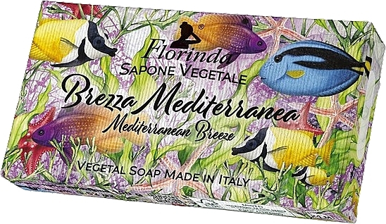 Naturalne mydło Śródziemnomorska bryza - Florinda Vegetal Soap — Zdjęcie N1
