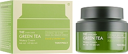 Krem do twarzy z wyciągiem z zielonej herbaty - Tony Moly The Chok Chok Green Tea Watery Cream — Zdjęcie N2