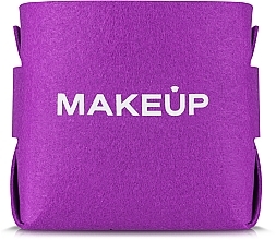 Organizer na kosmetyki do makijażu Beauty Basket, fioletowy - MAKEUP Desk Organizer Violet — Zdjęcie N1
